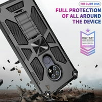 Prsten Chickstand Telefon futrola za Cricket Ovation Case, AT & T TOTANT MA Futrola za nosač Hybrida