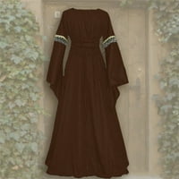 Cathalem za žene Ležerne ljetne ženske kat Vintage haljina Gothic Dužina Ženska haljina Tradicionalna