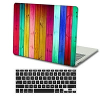 KAISHEK HARD CASE kompatibilan stariji verzija MacBook Air 13 + crni poklopac na tastaturi A A1369,