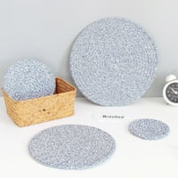 Pamučna izolacija MAT obroka prostirnuta u tkanom protiv vaganog mat zdjela Nordic Jednostavna lot mat