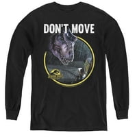 Jurassic Park - Ne pomaknite se - Majica s dugim rukavima za mlade - srednja