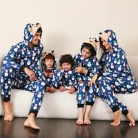 Miyanuby podudaranje porodice božićne pidžame, božićni patentni patentni patentni patentni patentni