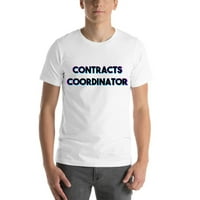 Tri ugovor u boji koordinatorka kratkih rukava pamučna majica po nedefiniranim poklonima