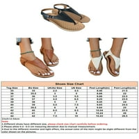 RotoSW Womens ravna sandala plaža cipele ljetne gladijator sandale udobne flip flops hodanje vintage