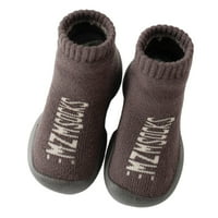 Cipele za dijete Zimske nove i šetnje i čarape Zatvoreni ne kliznute ugodne i tople cipele od malih