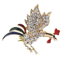 Kristalno životinjska broš pin žena ženska partijski kostim nakit poklon