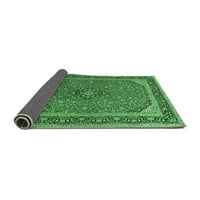 Ahgly Company Zatvoreni kvadrat Perzijski Smaragd Zeleni tradicionalni prostirci, 7 'kvadrat