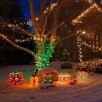 HODODO LED lampice za baterije Boje LED LED bajke Božićne svjetla za zabavu za odmor za zabavu