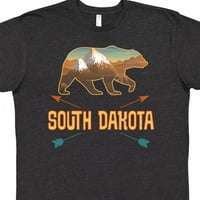 Majica za odmor u Južnoj Dakoti sa silhouette