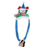 Božićni šeširi Santa Snowman Plišani kape za novogodišnje Svečana Cosplay Party isporučuje božićne ukrase