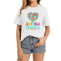 Nevjerovatna puzzle srčana ručna autizma AUTISTION Majica