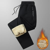 Caicj Fall odjeća za žene Zimske tople gamaše Žene elastične termalne hlače za hlače obložene debelim