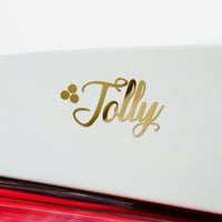 Prozirne naljepnice naljepnica Jolly Premium vodootporne vinilne naljepnice za naljepnice za prijenosna