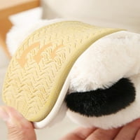 Lacyhop Panda papuče - Plišani životinjski uzorak papuče zimske tople udobne cipele za muškarce, žene