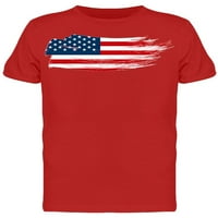 Grunge stil. Majica američke zastave Muškarci -Mage by Shutterstock, muško X-Veliki