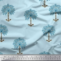 Soimoi Crepe svilena tkanina tkanina blok dekor dekor tkanine Široko dvorište
