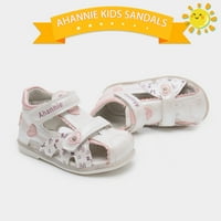 Ahannie Toddler Djevojke Sandale sa podrškom za luk i gležanj, dječje ljetne cipele prve stepenice