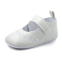 Yinguo Cipele princeze cipele mekani mali toddler dječaci Djevojke Walkers Baby cipele za bebe bijele