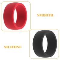 Silikonski prstenovi za muškarce obojeni silikonski prstenovi fleksibilni prsteni prsteni sportski prstenovi