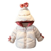 Durtebeua Baby Boys Girls Winter Cloats Zima lagana jakna Paki pamučni kaput 6- mjeseci