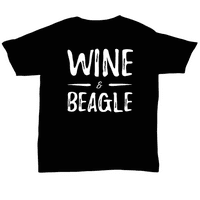 Majica za vino Beagle Funny Dog Mom Poklon Ideja