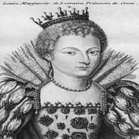 Louise Marguerite N. Louise Marguerite iz Loreine. Princeza kontinacije. Graviranje, C1730. Poster Print