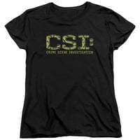 CSI - Logo Collage - Ženska majica kratkih rukava - velika