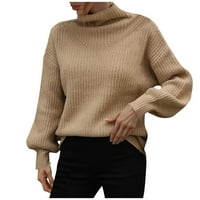 Dukseri za žene, pomerna garderoba Ženska odjeća kabela pletena džemper žene kašmir džemper XL Ženska