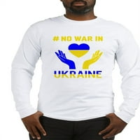 Cafepress - Nema rata u potporu Ukrajina Peop dugih rukava majica - Unise pamučna majica dugih rukava