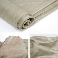 Farfi srebrna tkanina od vlakana Mreža za blokiranje zračenja za zaštitu od cirake za zavjese