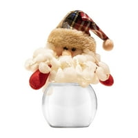 Stol za događaj Božićni čeljust Dječji poklon Santa Snowman Ornament Skladištenje Bo bistrine Novelty