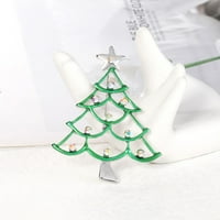 Božićno stablo Kreativni broš dijamant encrustirana legura kaplje unise broš 1,77 * 2. U haljini