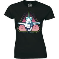 Na Mjesec i izvan prostora Explorer Cool ASronaut poklon ženska majica