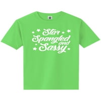 Star Spangled i Sassy kratki rukav Neon majica