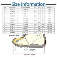 TODDLER Cipele Dječje casual cipele ravna dna lagana čvrsta boja luk kvadratni nožni prostor ugodan