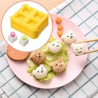 Onhuon Bear Model DIY Rice tijesto Sushi plijesni DIY kalup Creative Funny Party Decor