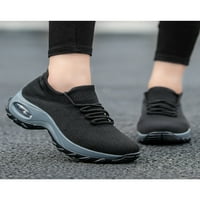 Fangasis Ženska čipka za hodanje cipela sa lukom podržavaju udobnost memorijske pjene čarape za čarape