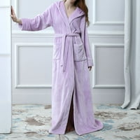 Leesechin zimske ženske pidžame čišćenje zima topla noćna suvremena paruga kupatila plus size noćnown