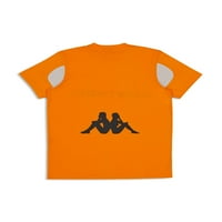 Muška narančasta Logo Grafički klasični fit majica s