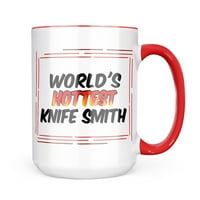Neonblond Worlds Hottest nož Smith krig poklon za ljubitelje čaja za kavu