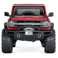 Ipick image za Ford Bronco 3D tamno sivi logo na ogledalu kromiranog od nehrđajućeg čelika, službeni