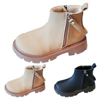 FVWitlyh Gilrs Boots SLDUV čizme za snijeg modna jesen i zimska dječja čizme za dječake i djevojke ravne