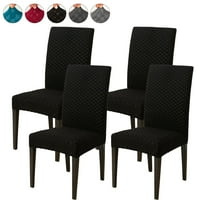 Prekrivači stolice za trpezariju, Stretch stolica za blagovaonicu zaštitni poklopac jacquard pleteno