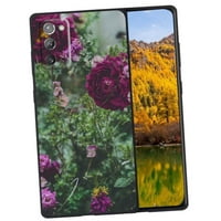 Kompatibilan je sa Samsung Galaxy Note 5G futrolom telefona, cvjetni-cvijeće - Silikonska futrola za