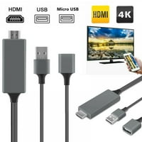 1080p HD Zrcaljenje kabel za TV HDTV adapter USB kabl za punjenje za telefonsku jastučić S9 S8 Napomena