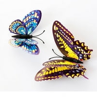 3D sjajni leptir zidni naljepnici Otkriveni leptirski zid naljepnice Mogućnosti leptira umjetničko dekor