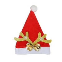 Dianhelloya Božićni šešir Antler Lagana povećava atmosferu Muškarci Žene Toplo Xmas kapu za Božić