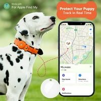 Ovratnik za kućne ljubimce sa vodootpornim GPS trackerom, psi u stvarnom vremenu za praćenje Long baterijskog