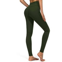 Teretne hlače Žene High Squik gamaše za ispis Yoga Trčanje sportove fitness workout pantalone