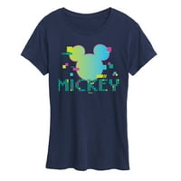 Disney - 8bit Mickey - Grafička majica kratkih rukava s kratkim rukavima